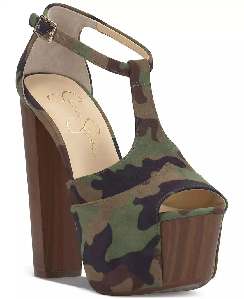 Jessica Simpson Women's Dany Platform Block-Heel Sandals 1