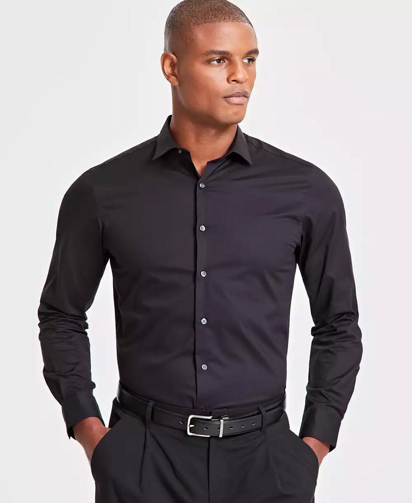 Alfani Men's Slim-Fit Solid Dress Shirt, Created for Macy's