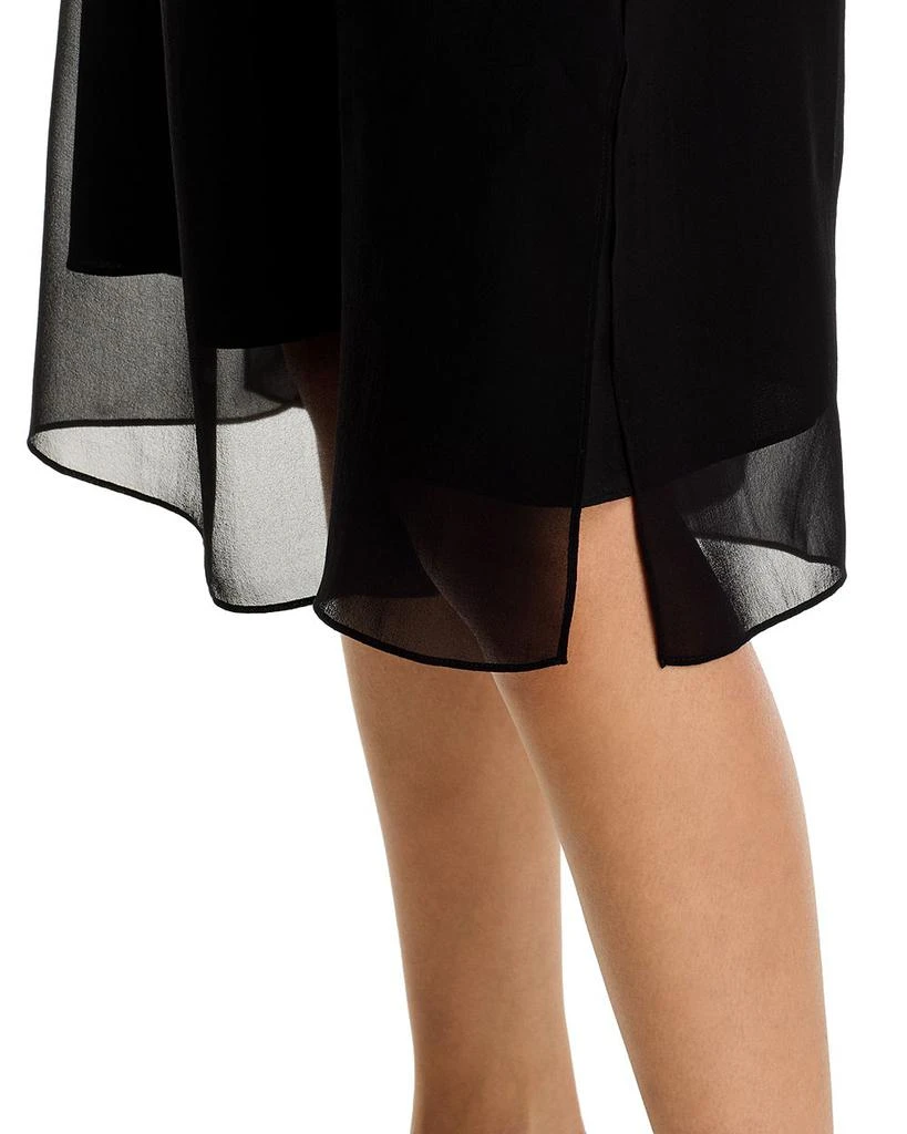 Eileen Fisher Bateau Neck Silk Dress 3