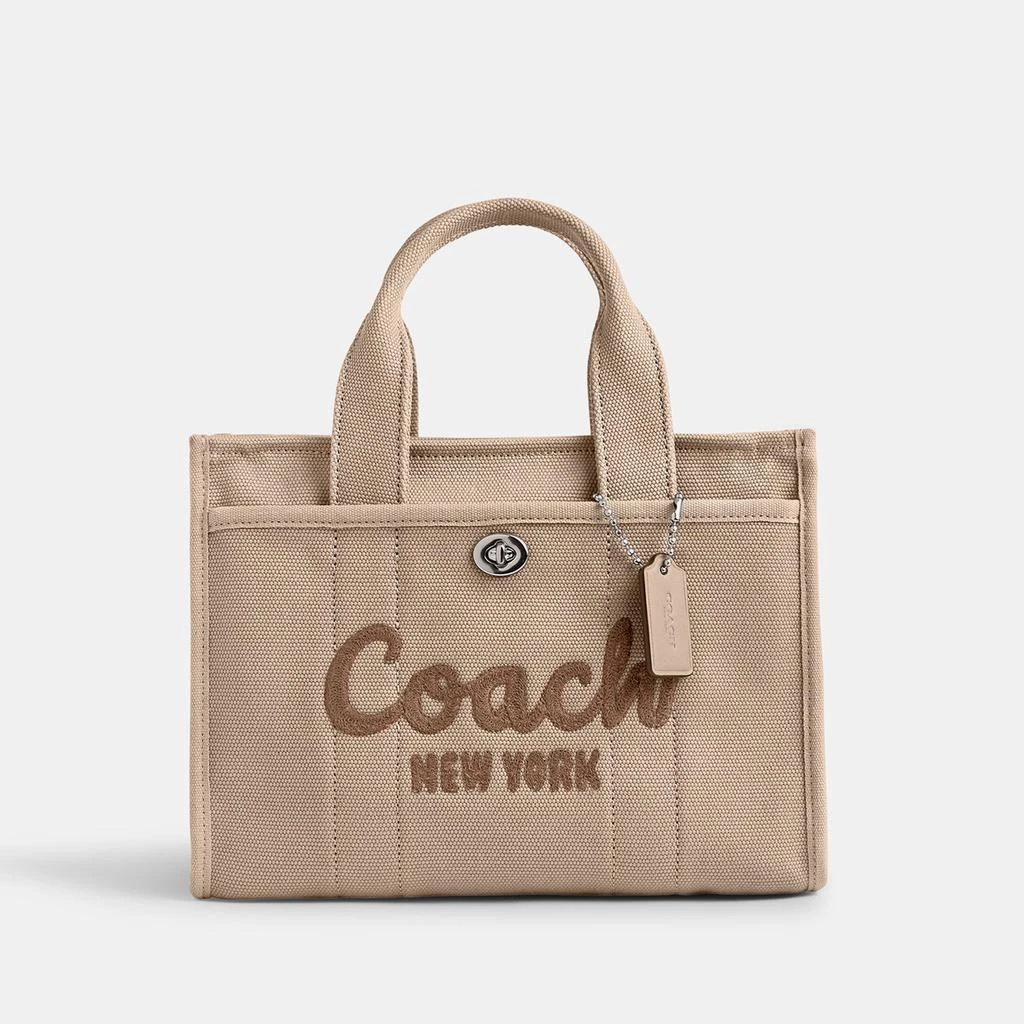 Coach Cargo Tote 26 Cotton-Canvas Bag 1
