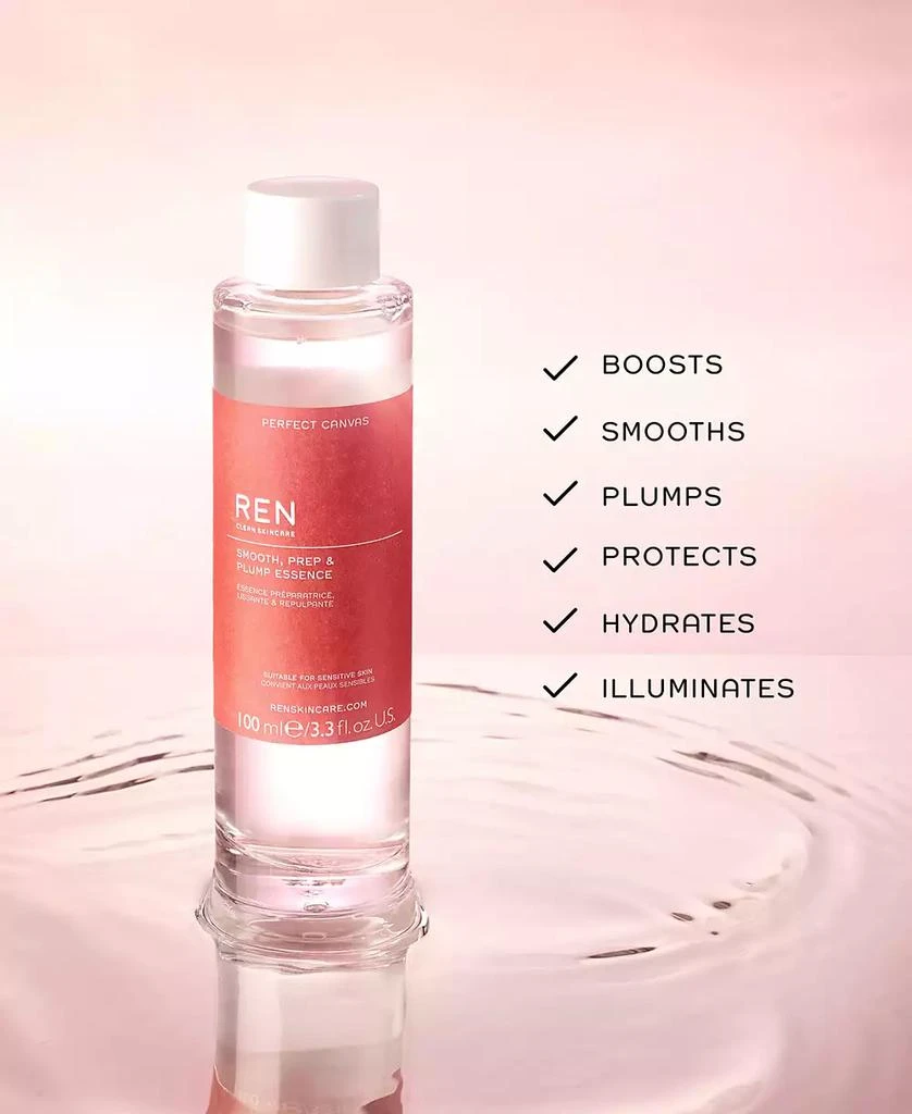 REN Clean Skincare Perfect Canvas Smooth, Prep & Plump Essence 3