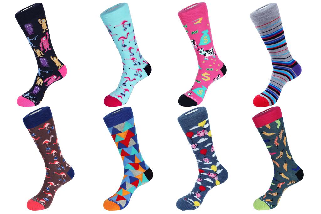 Unsimply Stitched 8 Pair Value Pack Socks - 70000