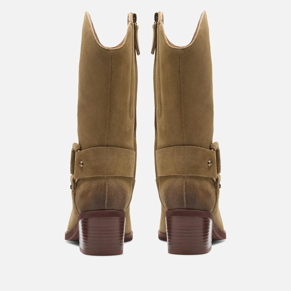 Clarks Clarks Women's Morzine Rise Suede Western Boots 5