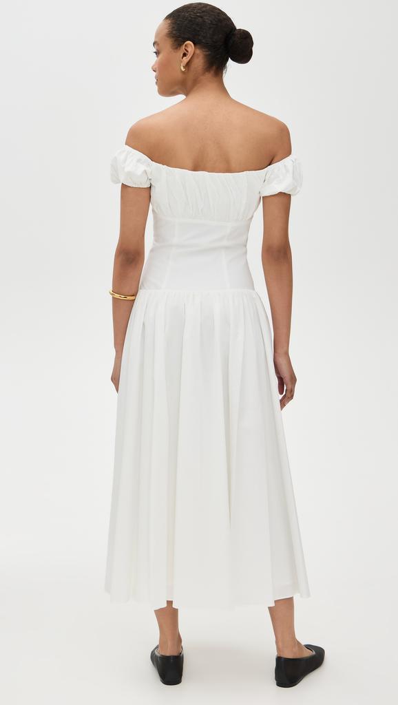 CAROLINE CONSTAS Augusta Drop Waist Maxi Dress