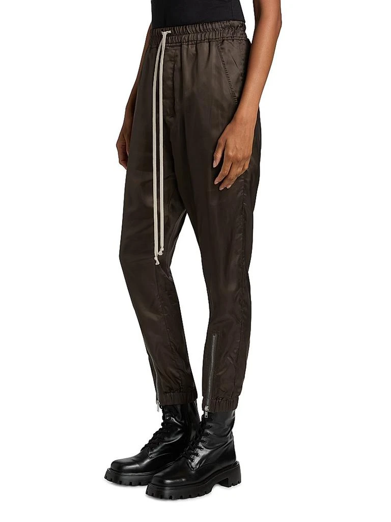 Rick Owens Tecuatl Satin Track Pants 4