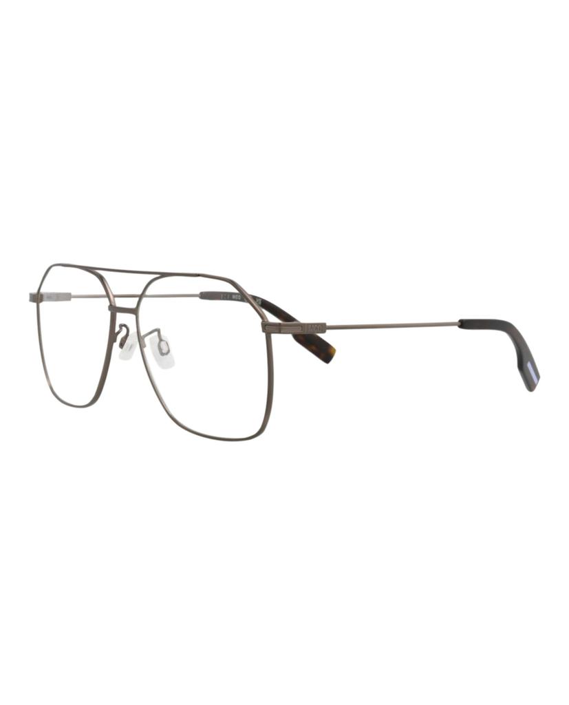 Alexander McQueen Aviator-Style Metal Optical Frames