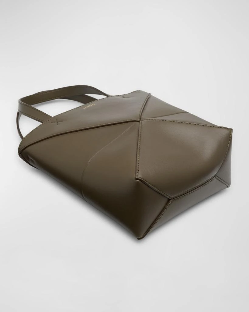Loewe Puzzle Fold Mini Tote Bag in Shiny Leather 8