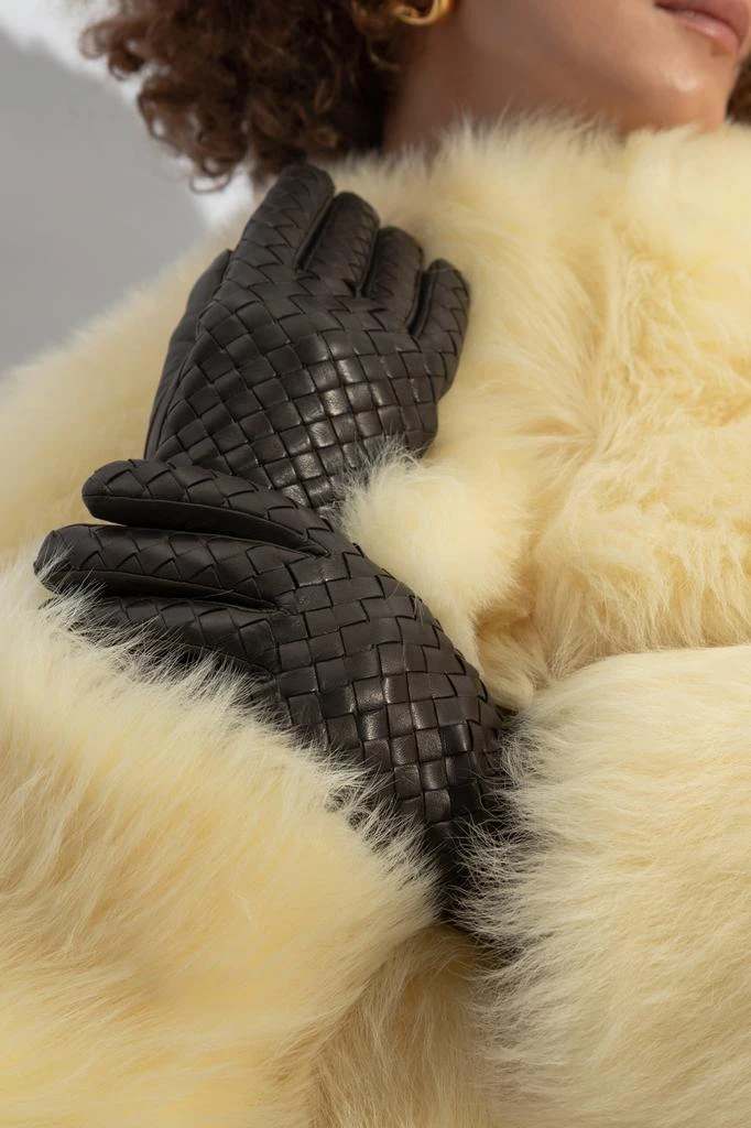 Bottega Veneta Leather gloves by Bottega Veneta 2