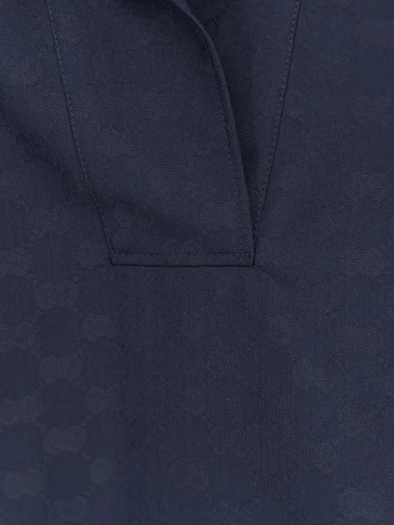 Gucci Fabric polo shirt with GG pattern 3
