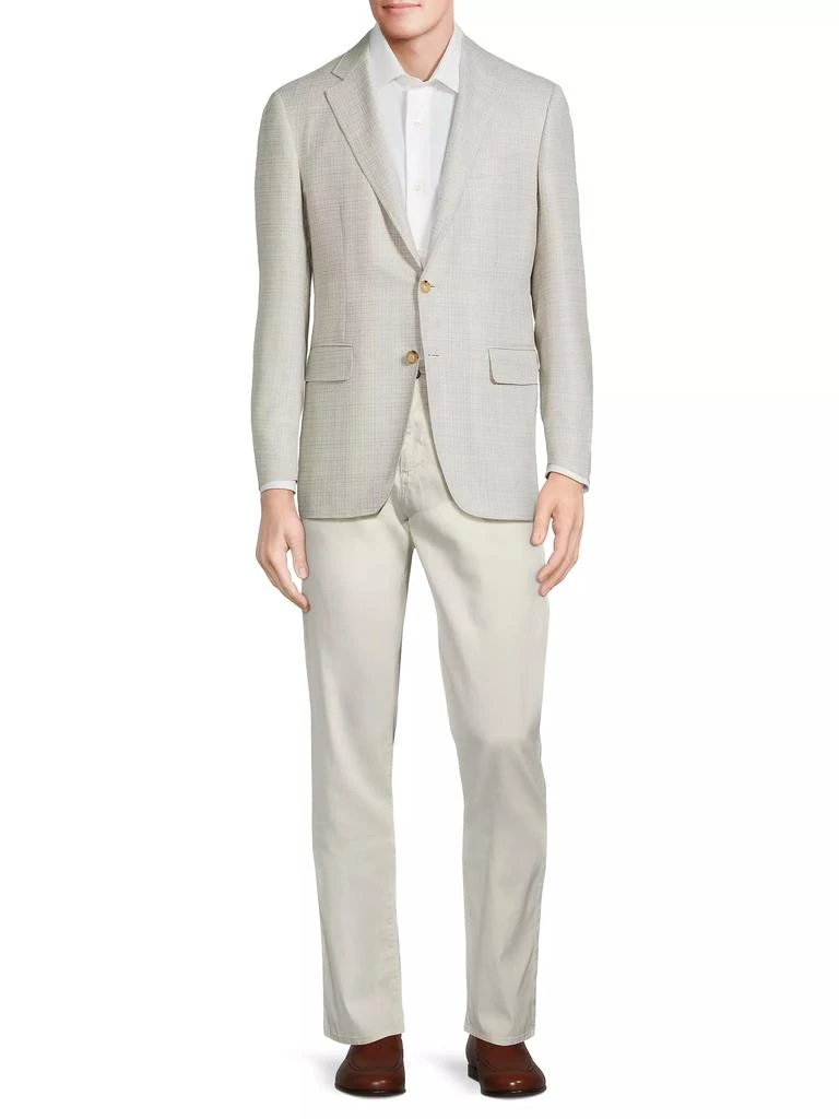 Canali Kei Wool-Blend Two-Button Sport Coat 2