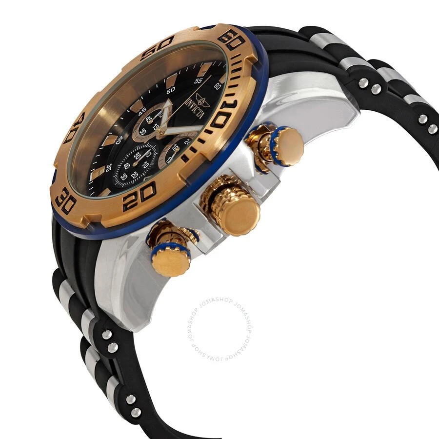 Invicta Pro Diver Chronograph Quartz Black Dial Men's Watch 30765 2