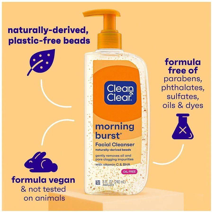 Clean & Clear Morning Burst Oil-Free Face Wash Citrus 2