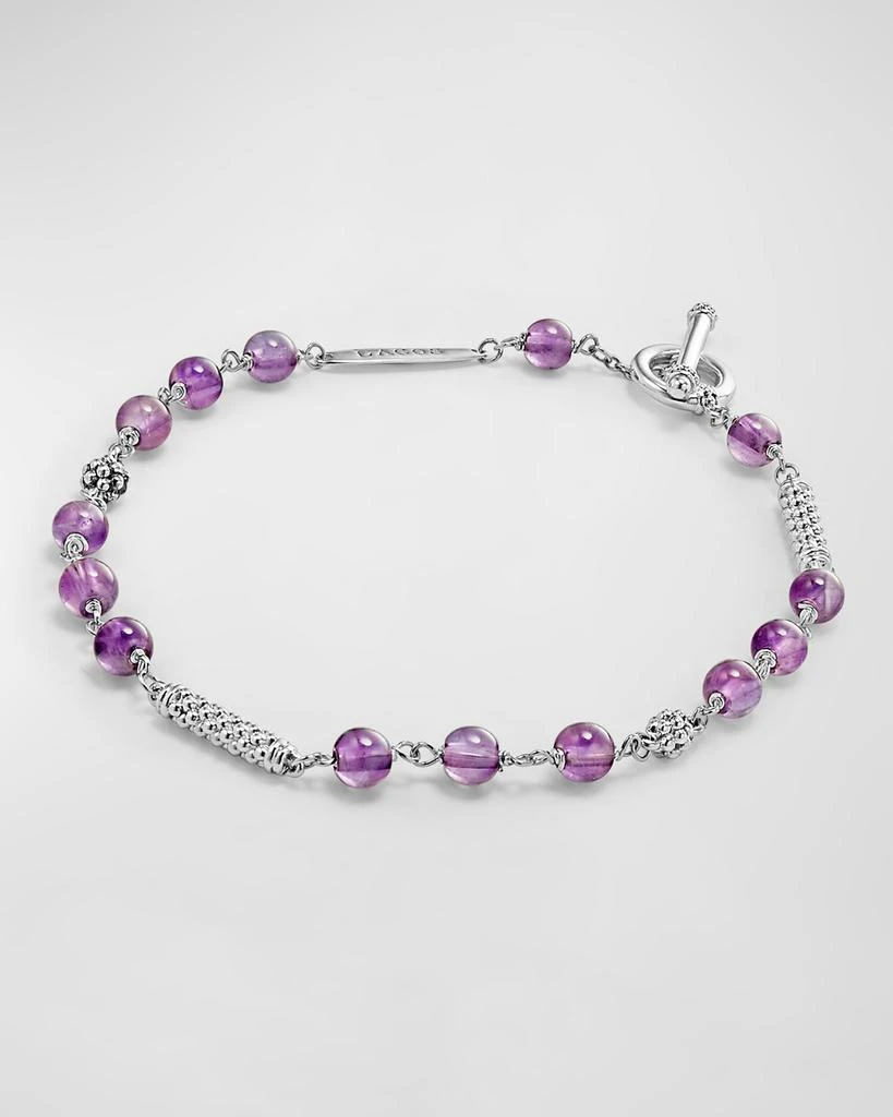 LAGOS Cavier Icon Amethyst Bracelet 3