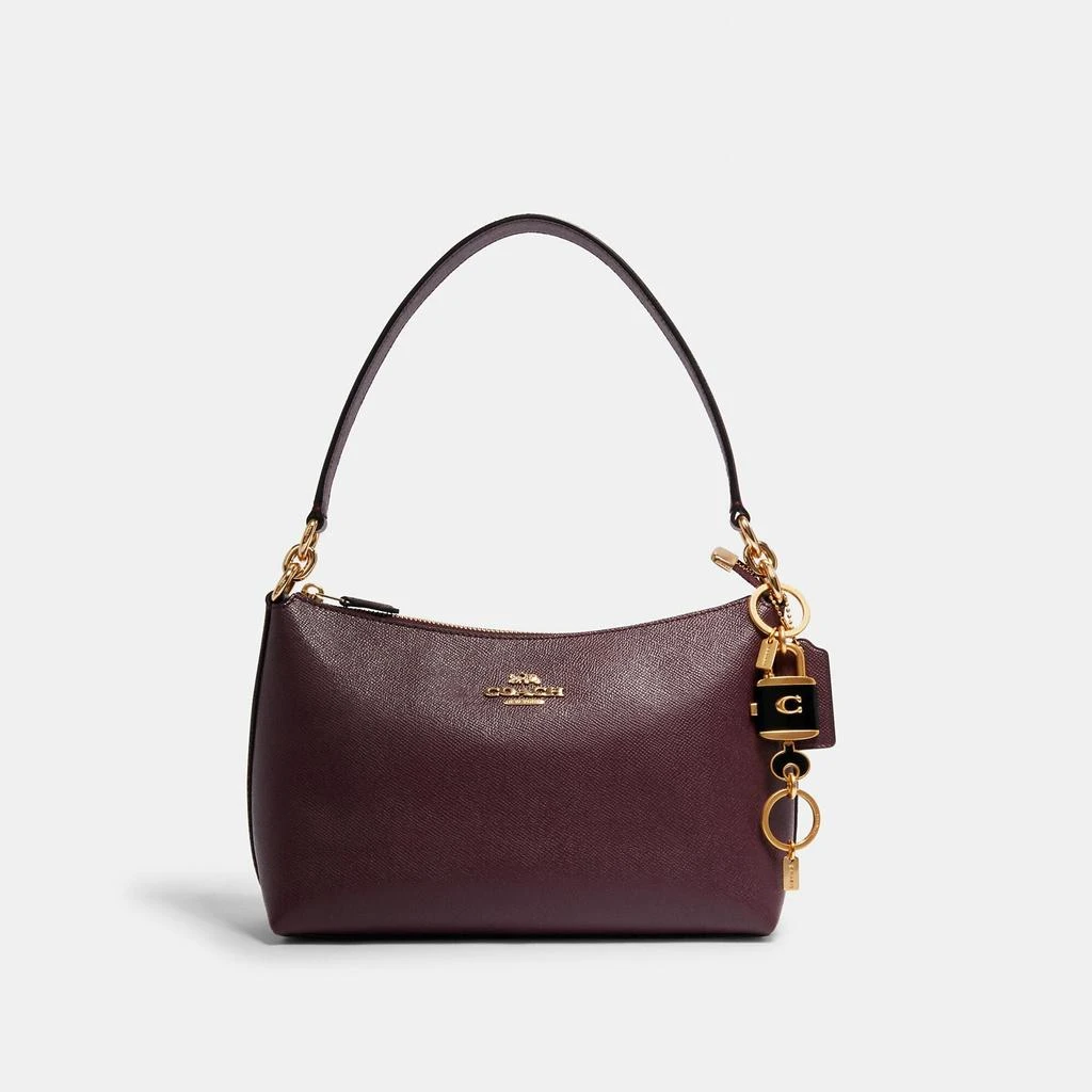 Coach Lock And Key Bag Charm Key Ring 2