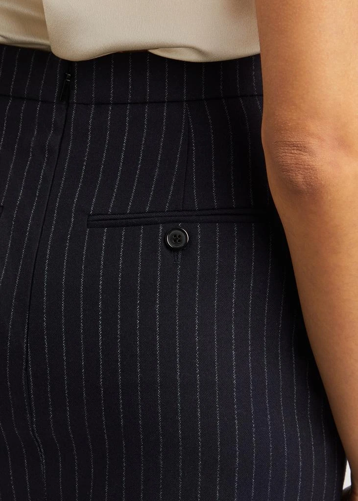Yves Saint Laurent Pinstriped wool skirt 5