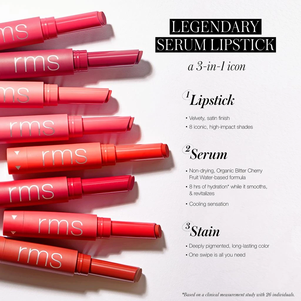 RMS Beauty RMS Beauty Legendary Serum Lipstick 17g 8