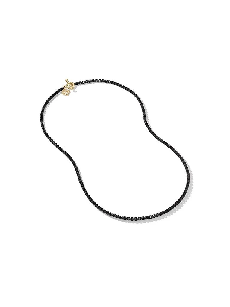 David Yurman DY Bel Aire Color Box Chain Necklace 2