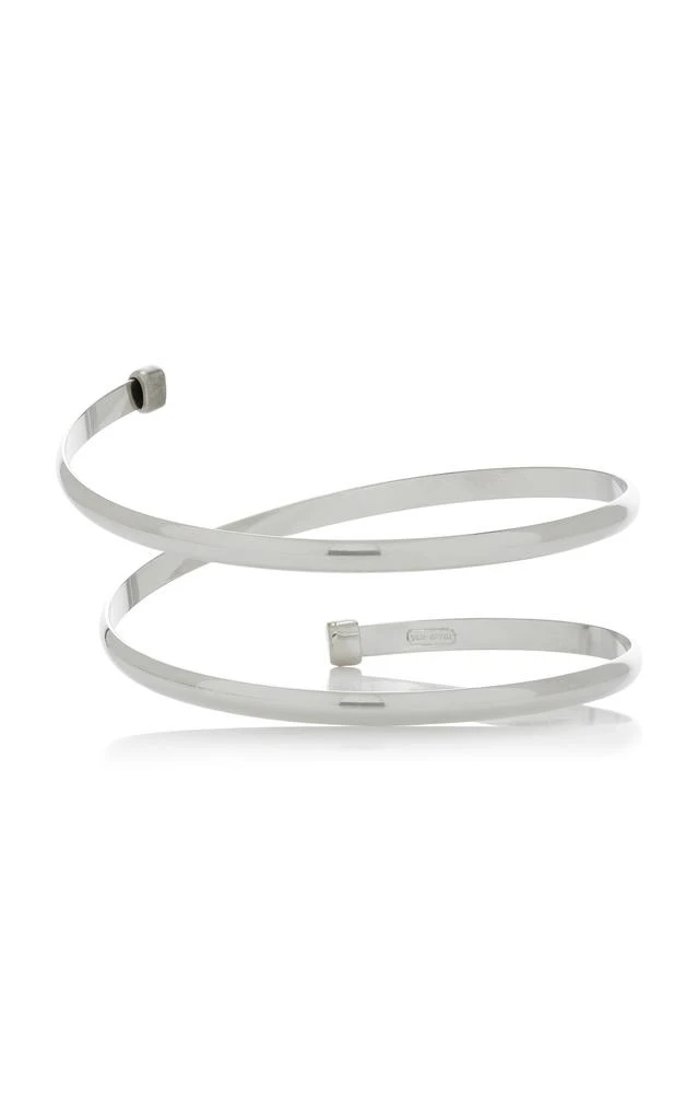 BEN-AMUN Ben-Amun - Exclusive Slim Silver-Tone Arm Cuff - Silver - OS - Moda Operandi - Gifts For Her 1