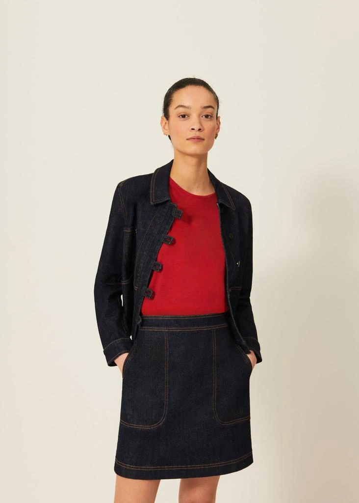 Bensimon Jupe Gassyo - Jean - Femme 5