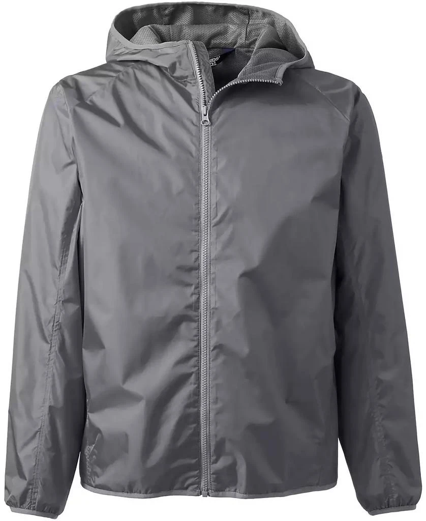 Lands
End Men
s Unisex Full Zip Windbreaker Jacket