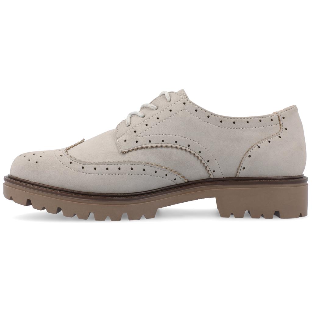 JOURNEE Journee Women's Medium and Wide Width Claudiya Oxford