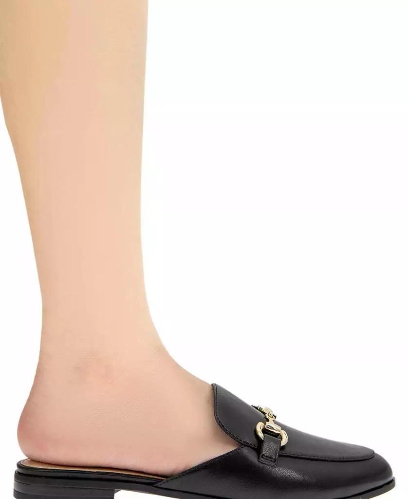 BCBG Women's Zorie Tailored Slip-On Loafer Mules 6