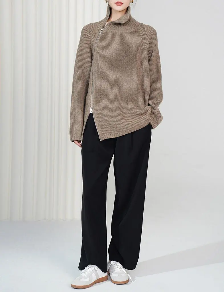 Pixie Market Side Zip Sweater - BESTSELLER
