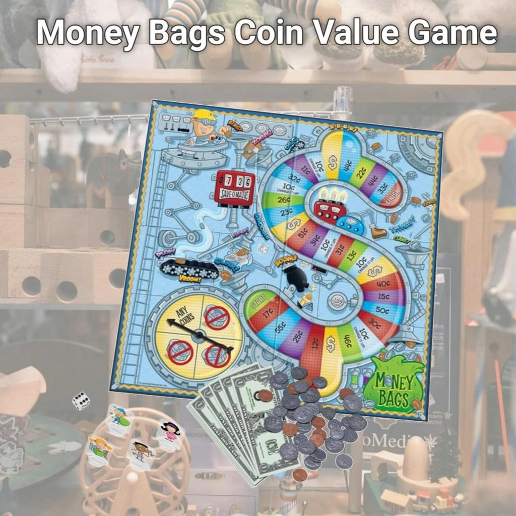 Learning Resources Money Bags Coin Value Game 2