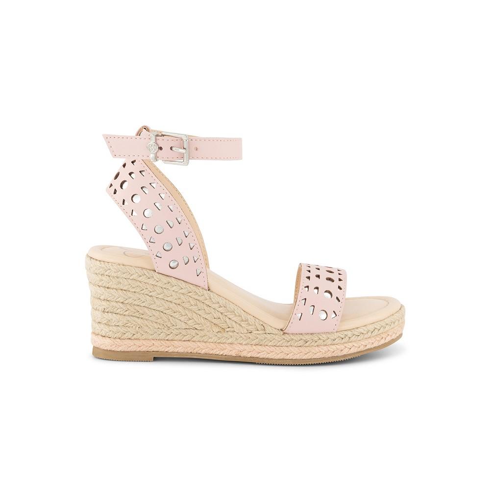 Jessica Simpson Little and Big Girls Asha Perf Jute Wedge Sandals