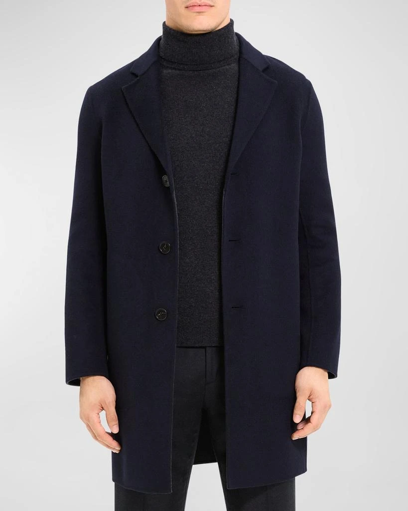 Theory Men's Almec Coat in Luxe New Divide 4