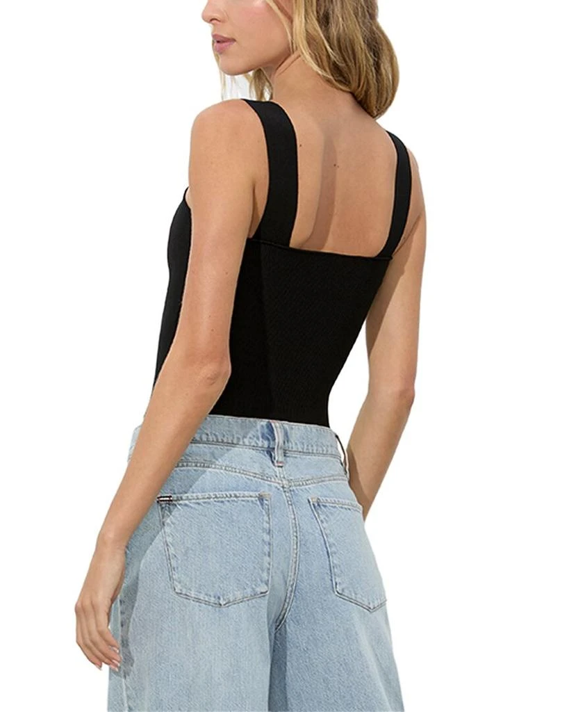 Alice + Olivia Torie Wide Strap Wool-Blend Tank 2