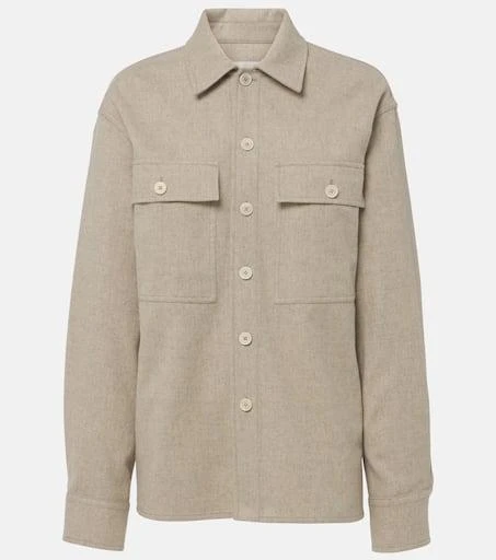 Jil Sander Virgin wool overshirt 1