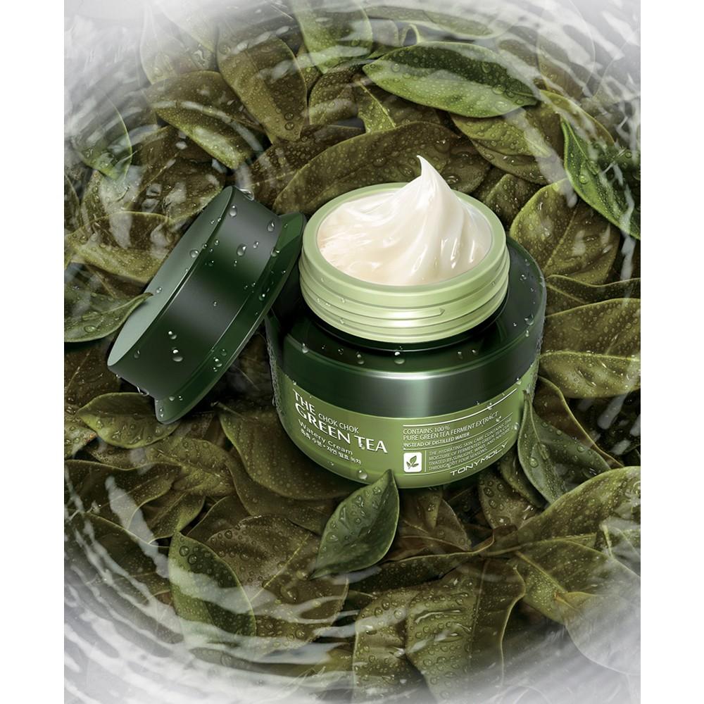 TONYMOLY The Chok Chok Green Tea Watery Cream, 2 oz.