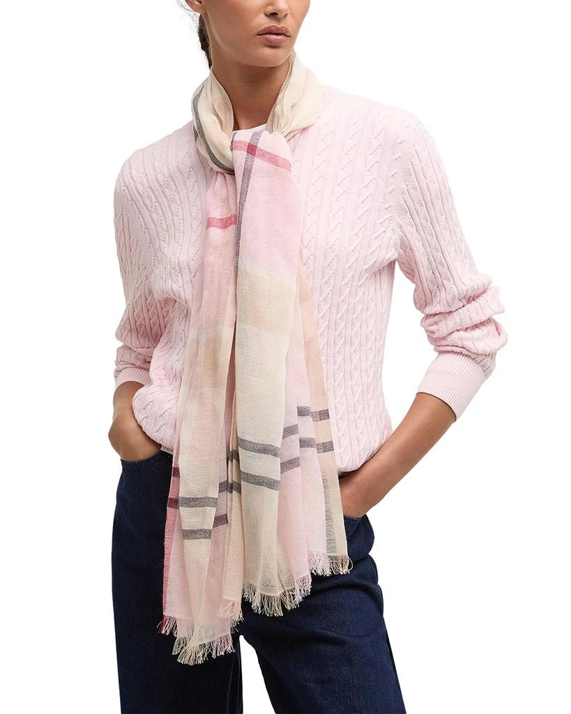 Barbour Abigail Cotton 
Linen Scarf 3