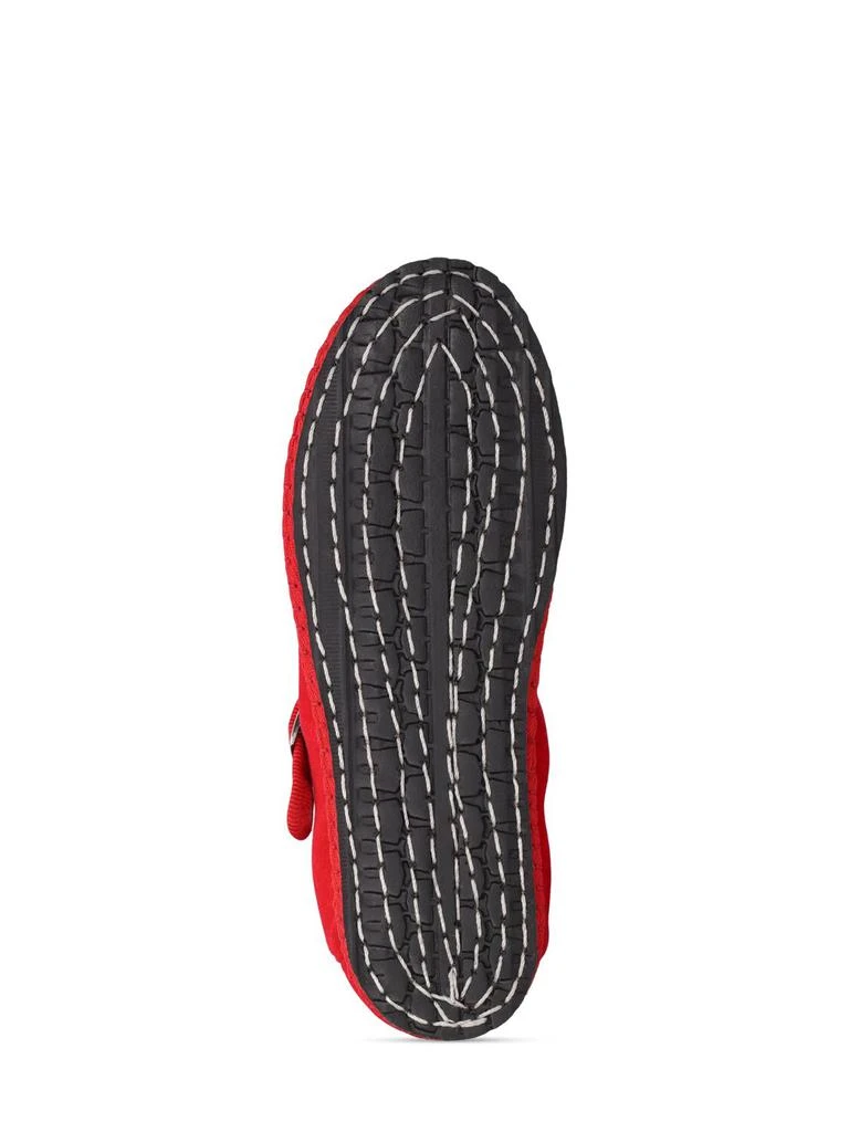 VIBI VENEZIA Cotton Velvet Mary Jane Loafers 4