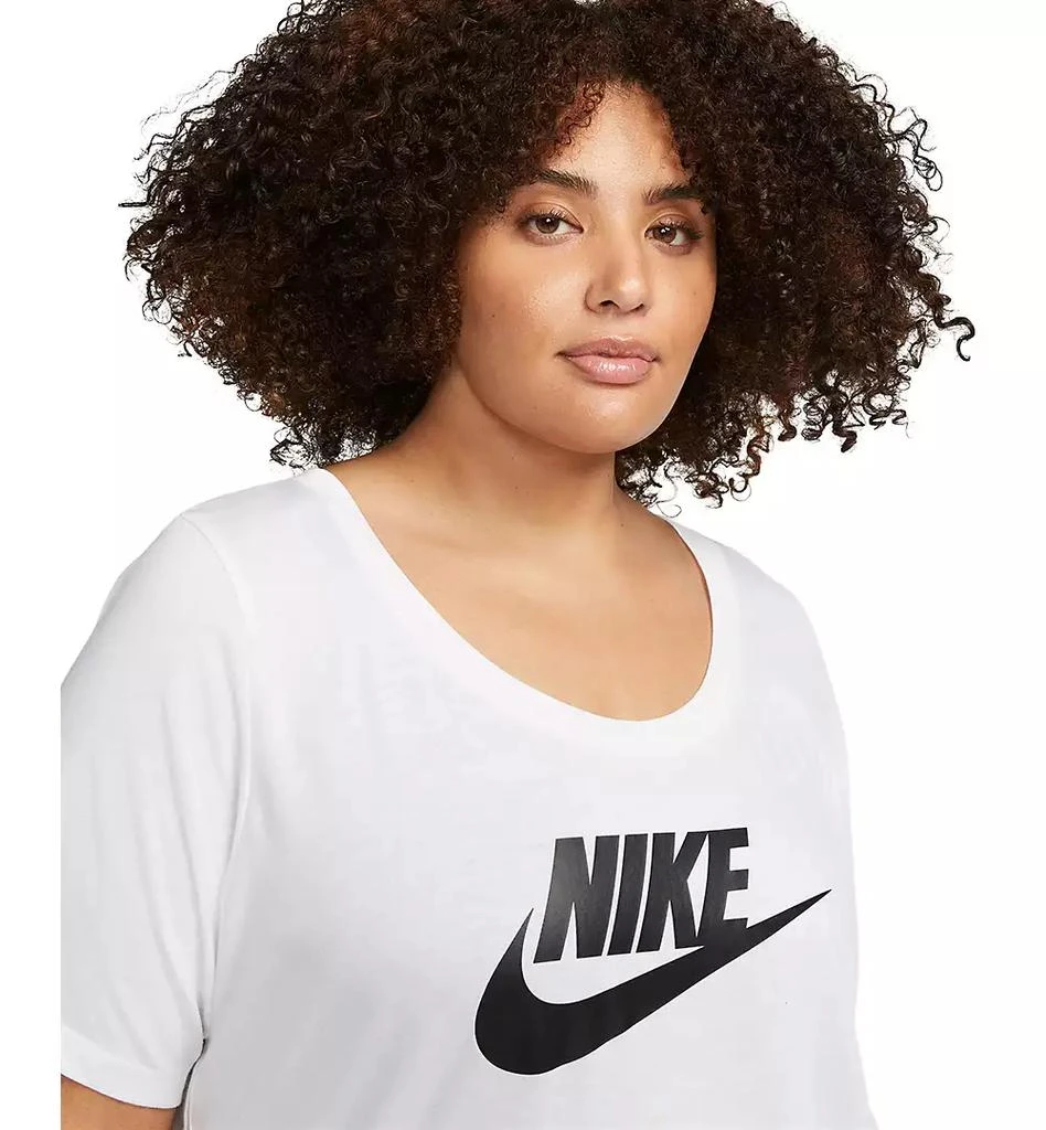 NIKE Plus Size Sportswear Essential Curved-Hem Tunic Top 3