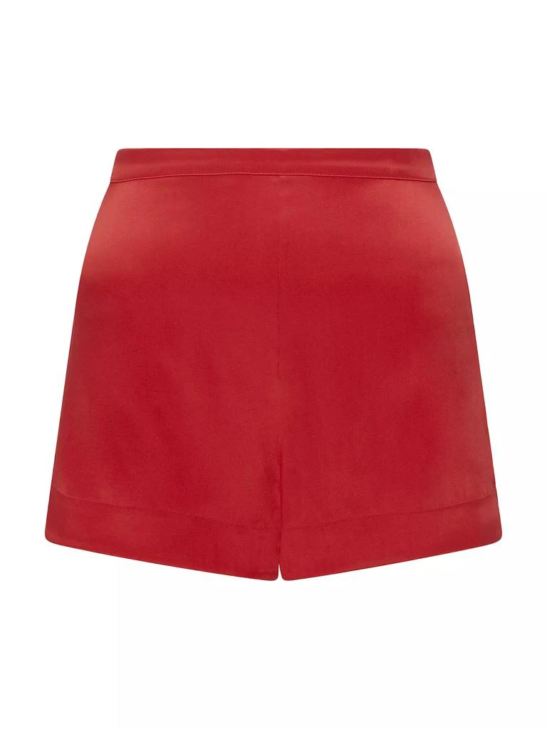 L'Agent by Agent Provocateur Joie Silk-Blend Satin Pajama Shorts 1
