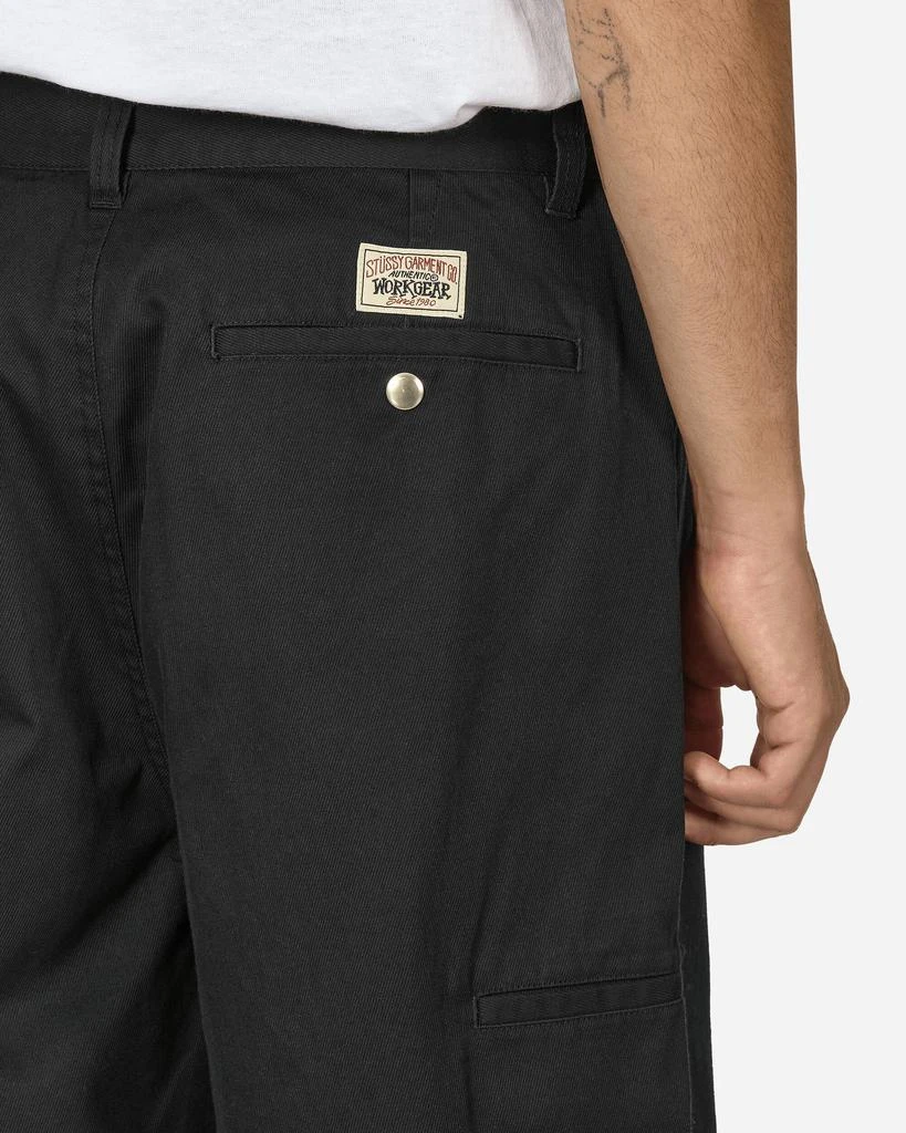 STUSSY Chino Work Shorts Black 5