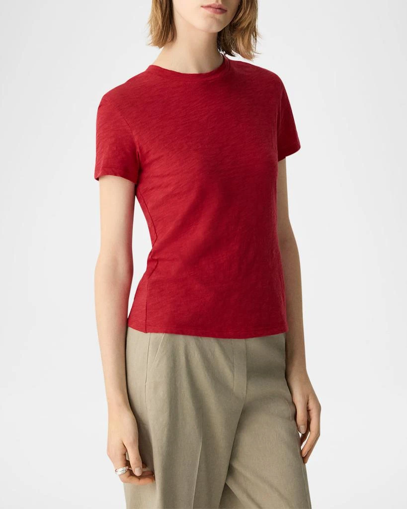 Theory Tiny Tee 2 Nebulous Organic Cotton Top 4