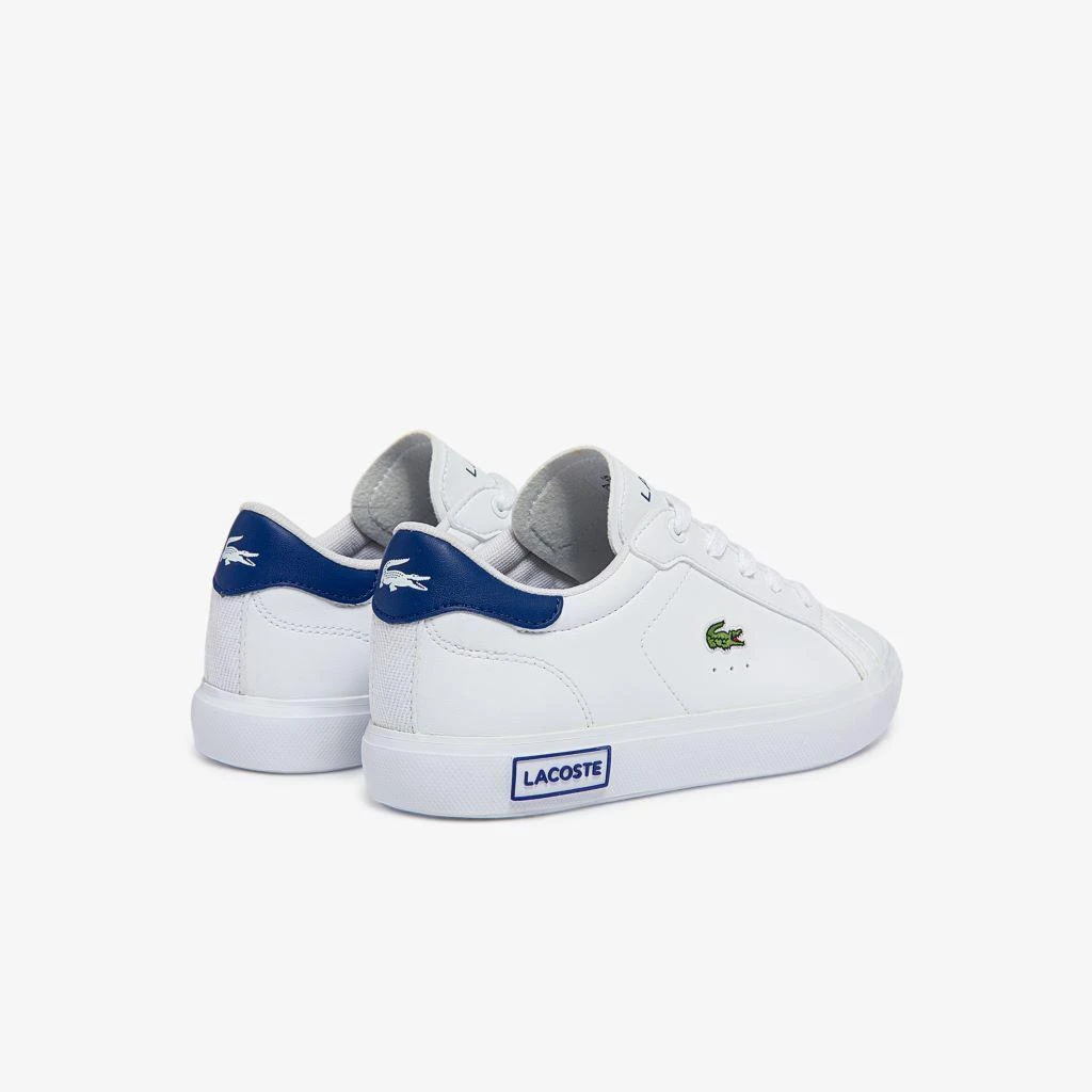 Lacoste White Heel Logo Trainers 3