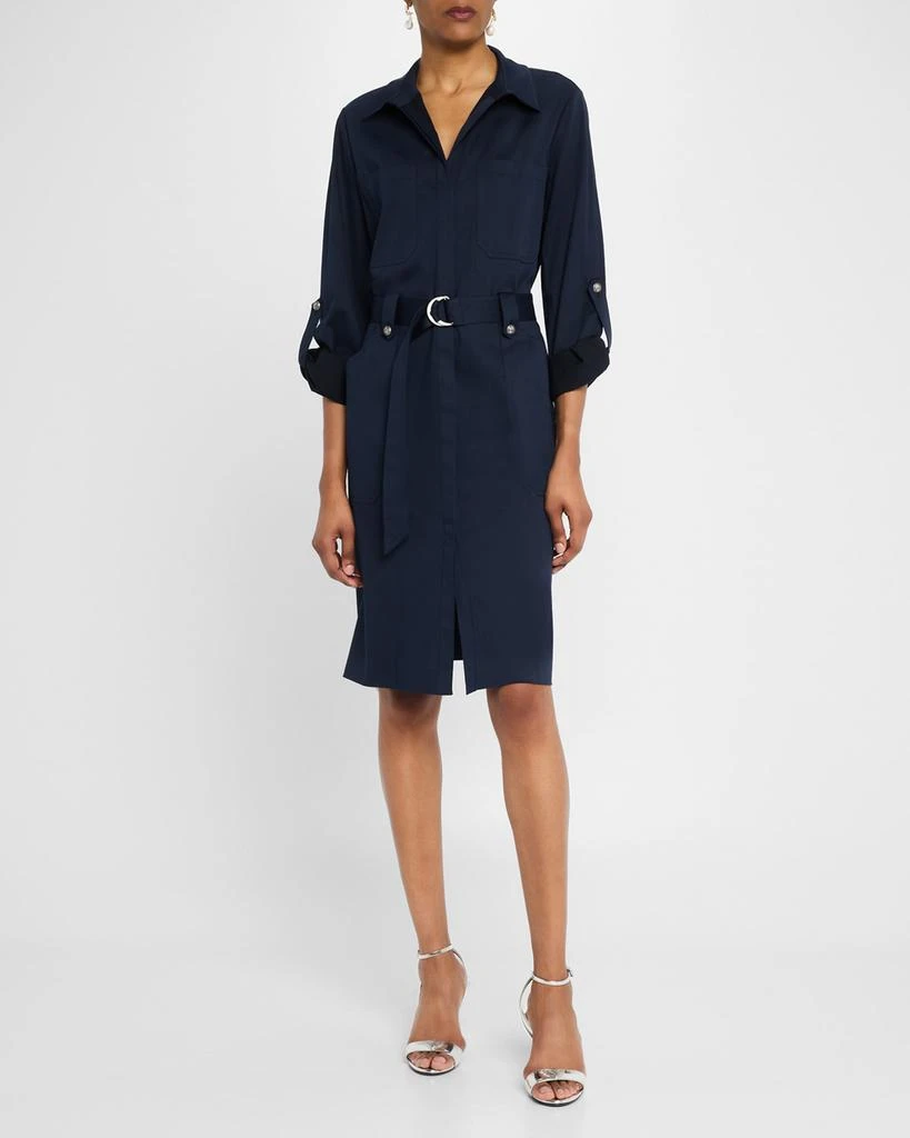 Kobi Halperin Caryss Belted A-Line Shirtdress 2