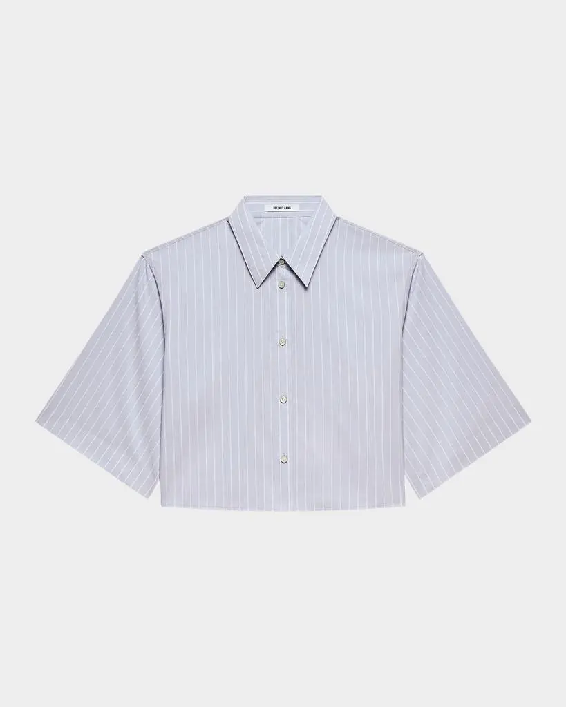 Helmut Lang Cropped Trench Shirt