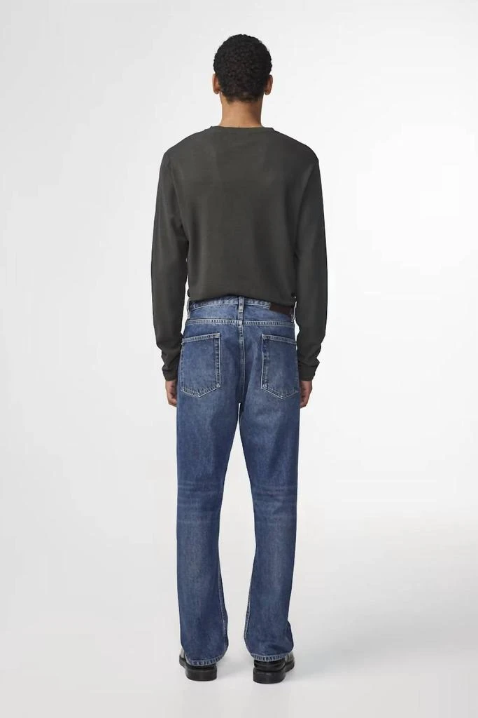 NN07 Clive Waffle Knit Tee In Dark Army 2