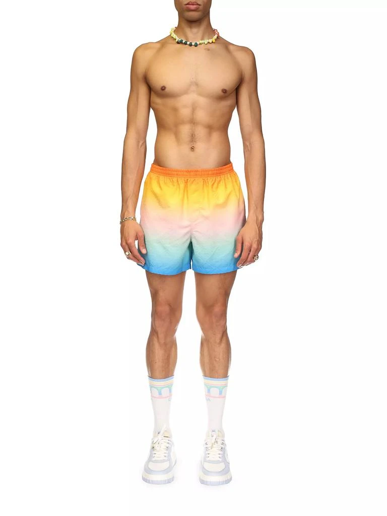 Casablanca Rainbow Jacquard Swim Shorts 2