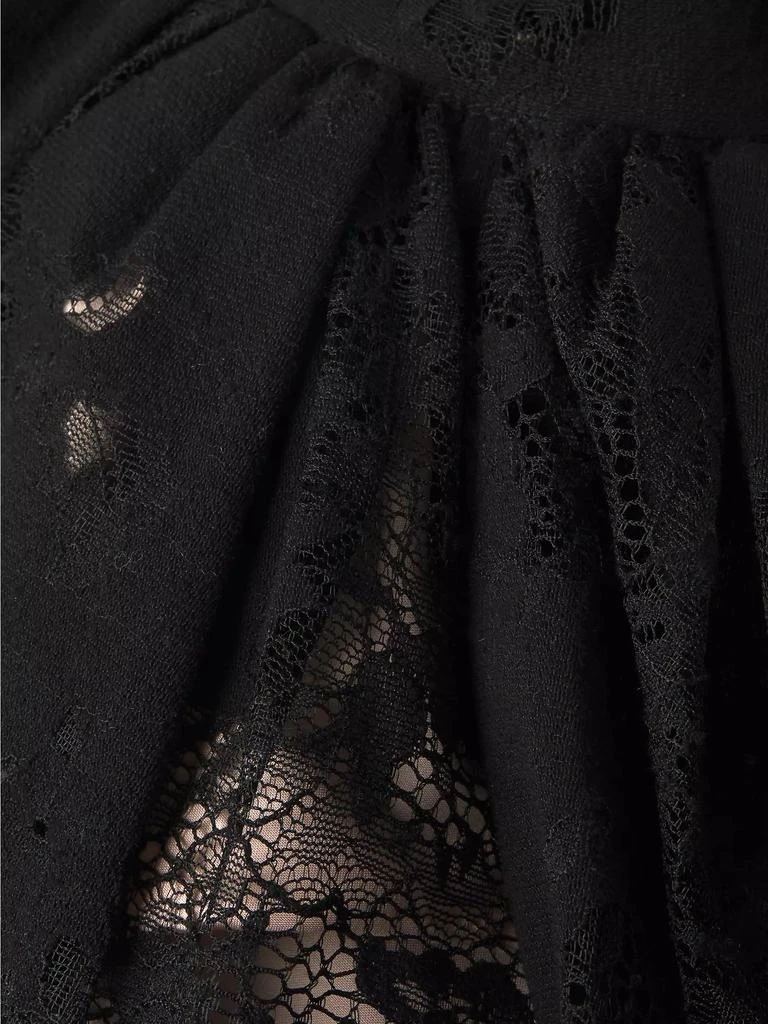 Shani Metallic Lace Bell-Sleeve Sheath Dress 6