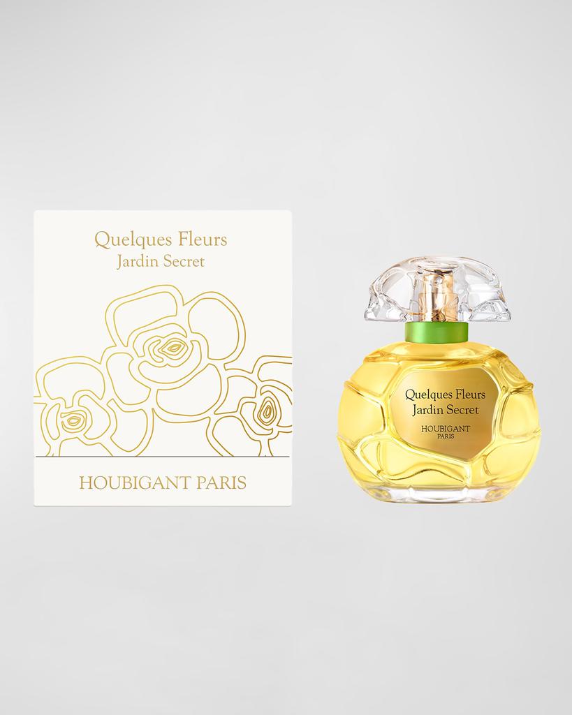Houbigant Paris Exclusive Quelques Fleurs Jardin Secret Collection Privee, 3.3 oz./ 100 mL