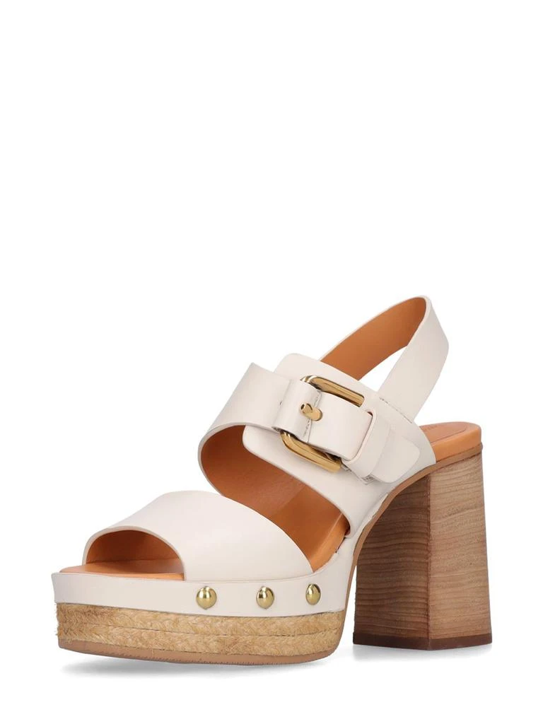 See by Chloé 105mm Joline Leather Platform Sandals 2