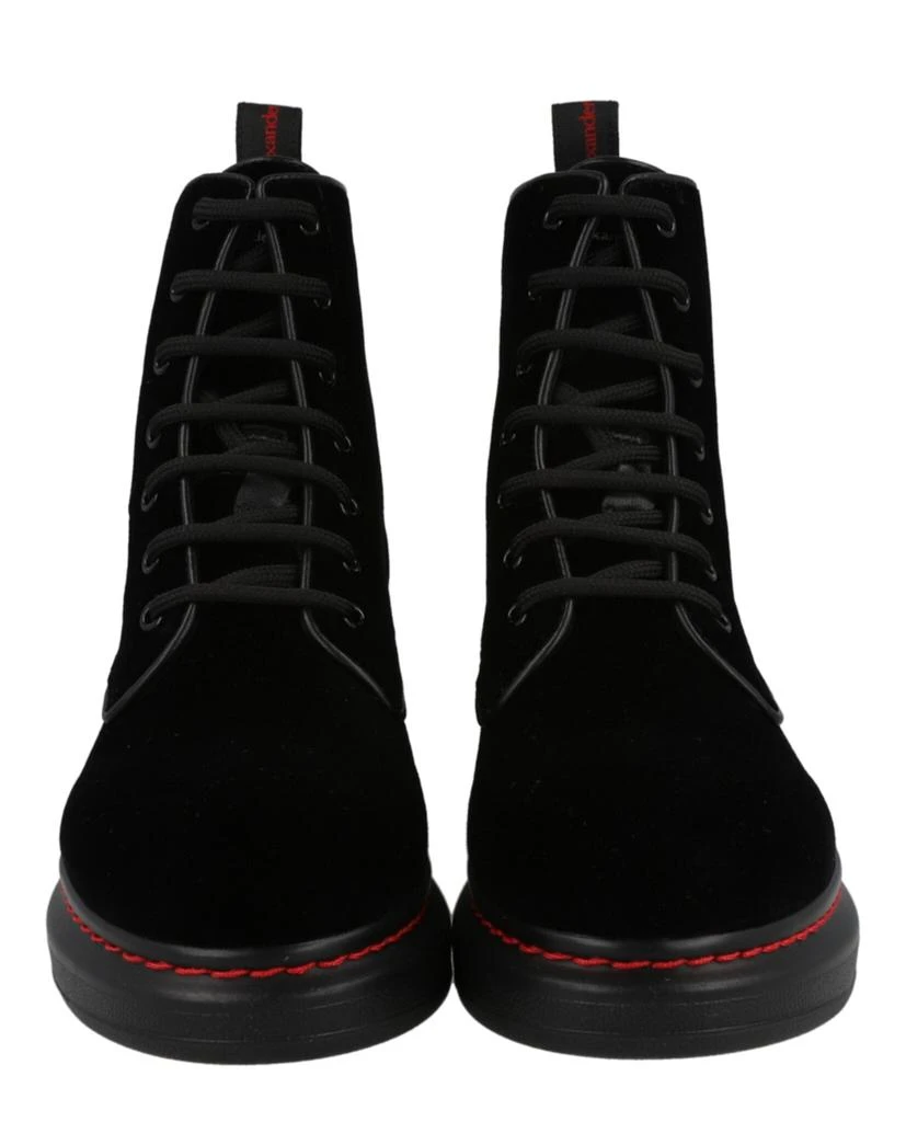 Alexander McQueen Hybrid Lace Up Boot 5