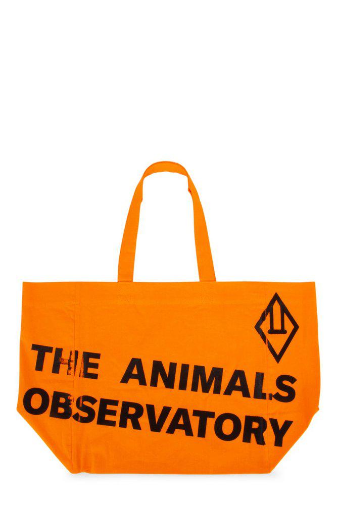 The Animals Observatory The Animals Observatory Logo-Printed Tote Bag