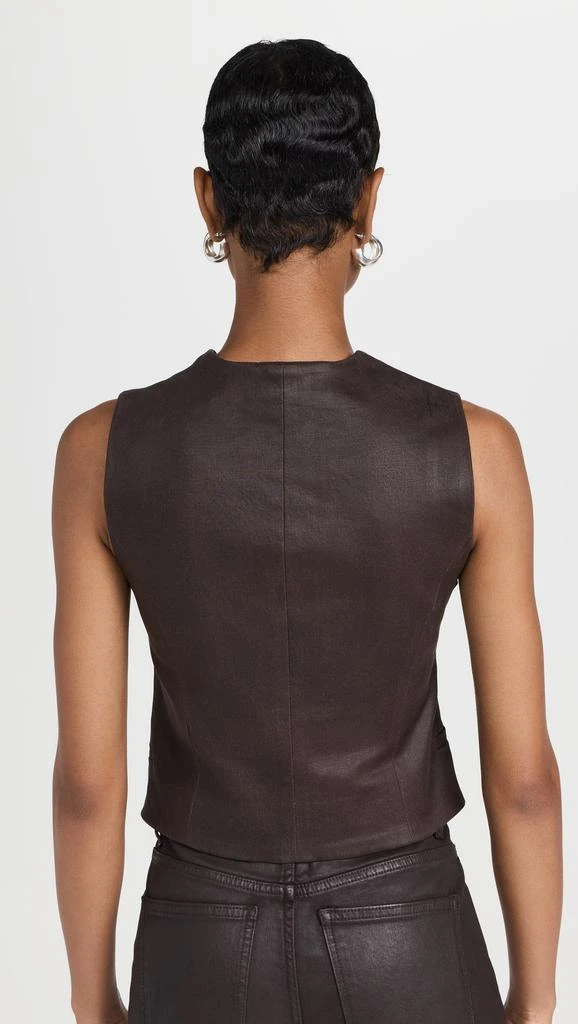 DL1961 Tailored Coated Denim Vest 2